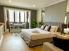 Vibrant City Retreat 6 Mins Walk BTS Nana, 1BR