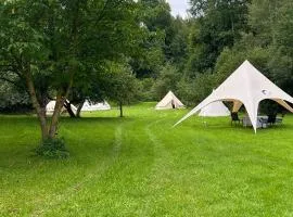 Glamping Hive by Stream