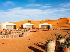 TRIP Merzouga luxury camp, hotel i Hassilabied