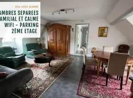 Gîte Jeanne familial - calme - parking
