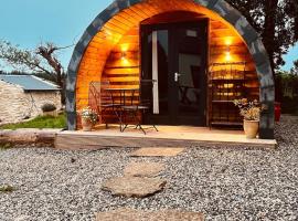 Welcome to the pod, allotjament amb cuina a Balnacart