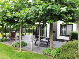 Luxe vakantiewoning met stoomcabine, bubbelbad en grote tuin, viešbutis mieste Tzummarum