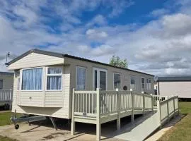 Disabled caravan -ramped decking - Grange Leisure Park, Mablethorpe - Pet friendly and Wifi - Meadow Lakes Caravan & Lodge Hire