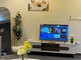 شقة بصالة وغرفة نوم حديثة جازان