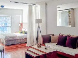 Recoleta Luminoso y completo departamento