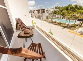 Casa Caribe 10min to Beach, WIFI 100MB,3Pools,Gym