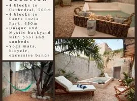 Unique Mystic Pool Yard Only 3 Blocks Main Sq