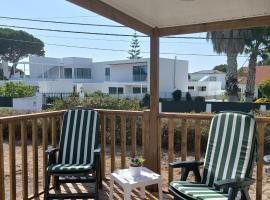 Maria Meco, chal&eacute; alpino em Sesimbra