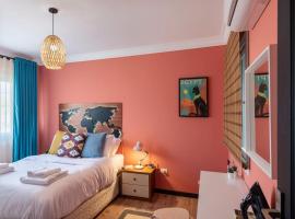 The 2BDR Compelling Condo 5 min to CAI Airport，開羅的分租公寓