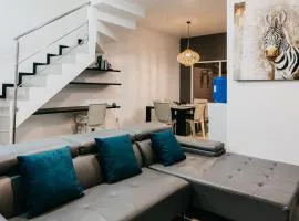 Great Blue Heron Modern Apartment