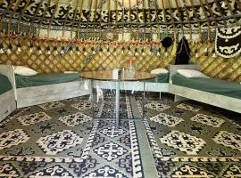Traditional kyrgyz yurt