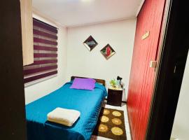 Departamento interior amoblado 2 personas, hotel a Temuco