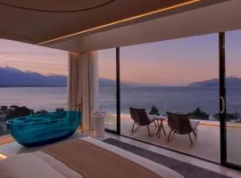 Water flows in moon Hotel