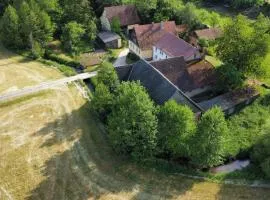 idyllisches Ferienhaus Reitlesmühl für 8 Personen in der Rhön