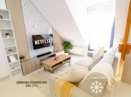 Coup de Coeur des Voyageurs - Propre, confort et Entrer autonome - Bonn'appartts-sur-Seine