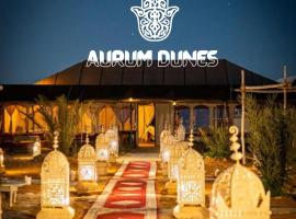 Aurum dunes Luxury camp, hotel v destinaci Merzouga