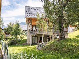 Breizh Chalet - 14 personnes, hotel i Saint-Colomban-des-Villards