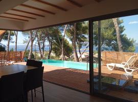 Villa vu mer et étang de thau, viešbutis mieste Setas