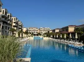 Студио Premium,Смокиня,Созопол,5звезден затворен комплекс,4 басейна,1ва линия море