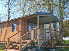 Les Cabanes d'Isa - Cab'Vert, lodge in Flexanville