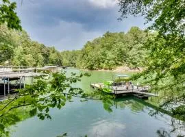 Dock and Hot Tub at Fair Play Hideaway!