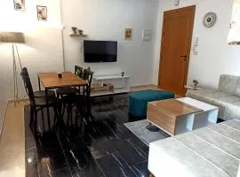 Wahat Serenity S1 Appart équipé avec parking privé & wifi entre Tunis et La Marsa