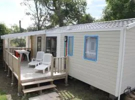 Mobil home pour 7 pers. avec terrasse - API-1-52-519