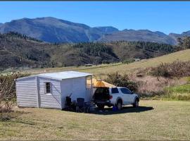 Cabin on Spinlea Farm Campsite, Campingplatz in Caledon