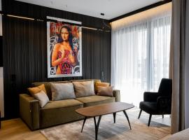 Omega Lake Premium Apartments、Olsztynのアパートホテル