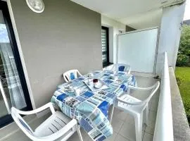 Étel - T2 moderne 42 m², proche plage, balcon sud, parking privé, animaux admis - FR-1-479-166