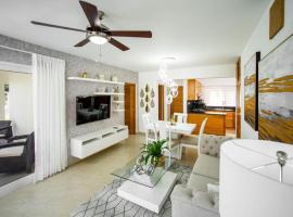 0052-Brand new oceanfront condo in Cabarete, apartamento en Eslab&oacute;n