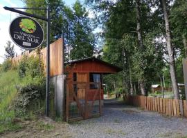 Cabañas Vientos del Sur para 2 personas en Licán-ray, hotel in Licán Ray