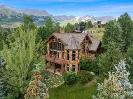 Luxe Mountain Village Retreat Hot Tub with Views