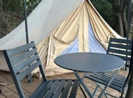 Tente Lodge avec Vue sur la Baie d'Ajaccio