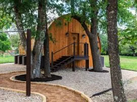 Cabernet Wine Barrel Cabin