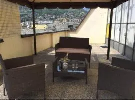 Aosta centro storico e splendida vista panoramica