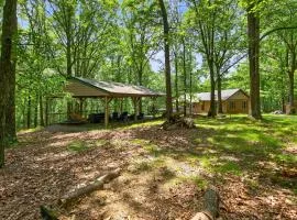 20 acres w Private Pavilion, Fireplace & Fire Pit