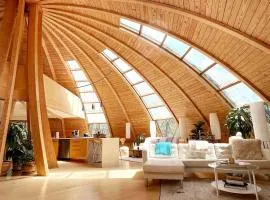 Unique Dome Home With Hot Tub & Piano, on 28 acres