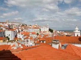 Alfama Tejo river and sight
