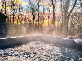 Chic Renovated 'treehouse' With Hot Tub & Fire Pit, hotel in Monticello