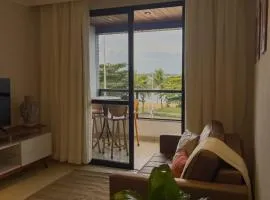 Apê com vista para o mar e clima animado