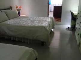 Huge room with kitchen