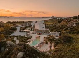 Villa Sorriso - Plaka Beach, Seaview, Pool