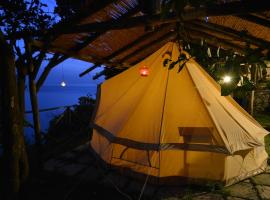Bella Baia Campsite, luxury tent in Maiori