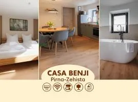 CASA BENJI - geräumige FeWo - Landhausstil - Familien - Garten - Parkplatz