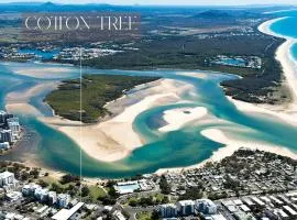 The Cotton Tree - Luxury 3BR Apt Pool Gym BBQ Free Prkg 1min to Beach