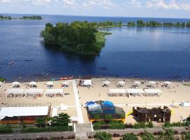 Апартаменти на пляжі, alquiler vacacional en la playa en Cherkasy