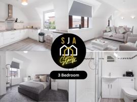 Hay Residence - SJA Stays – Modern 3 Bed Apartment, hotel in Peterhead