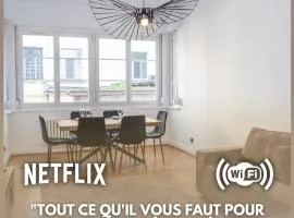 Grand appart cosy - quartier calme