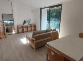 APPARTEMENT 4 PERSONNES 100 metres du Lac jardin privé